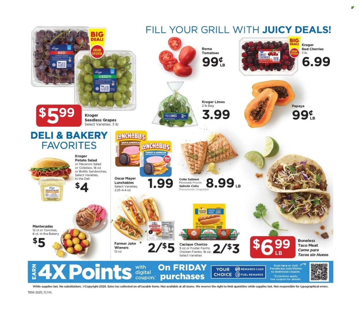 Food 4 Less ad - 07/22/2026 - 07/28/2026. Page 4