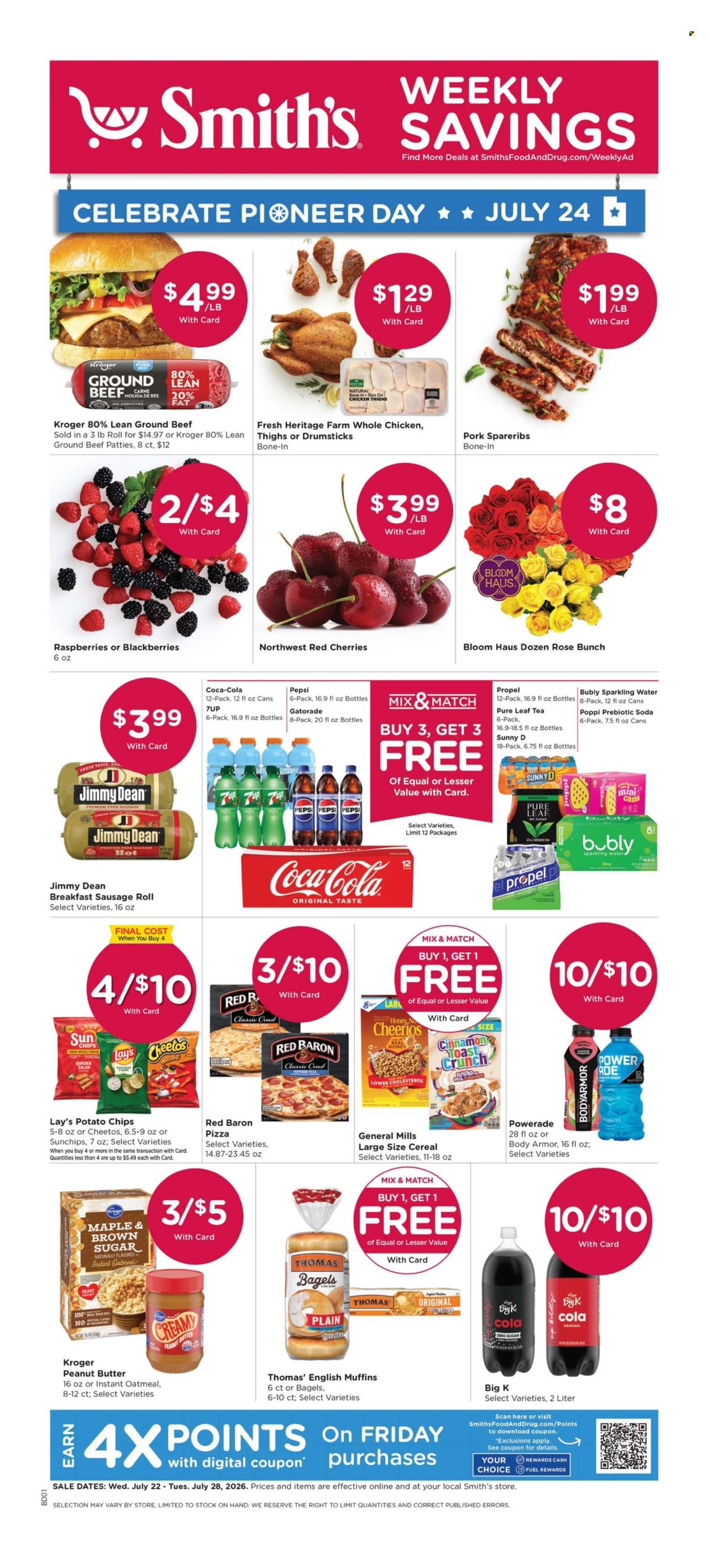 Smith's ad - 07/22/2026 - 07/28/2026. Page 1