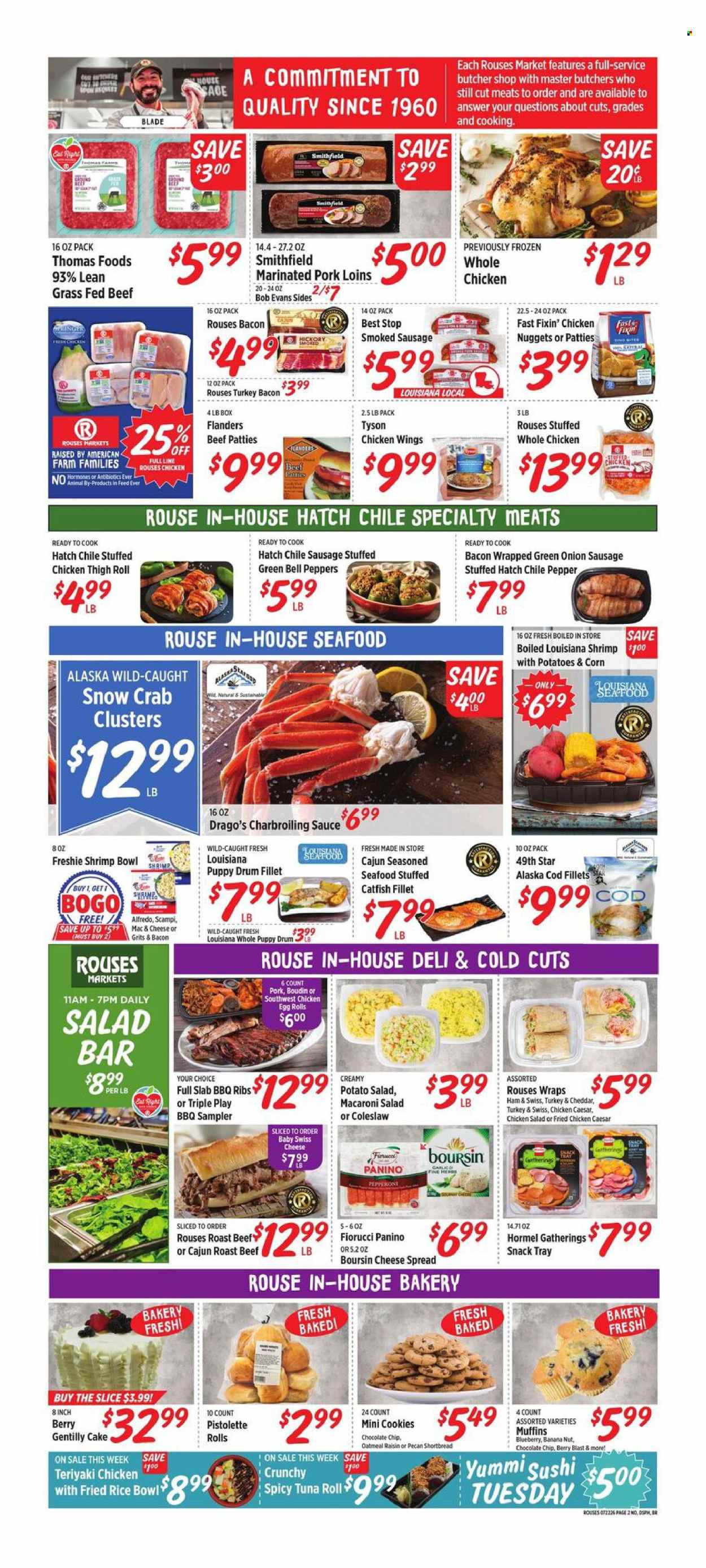 Rouses Markets ad - 07/22/2026 - 07/29/2026. Page 6