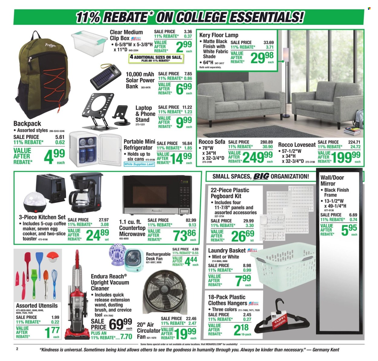 Menards ad - 07/23/2026 - 08/02/2026. Page 3