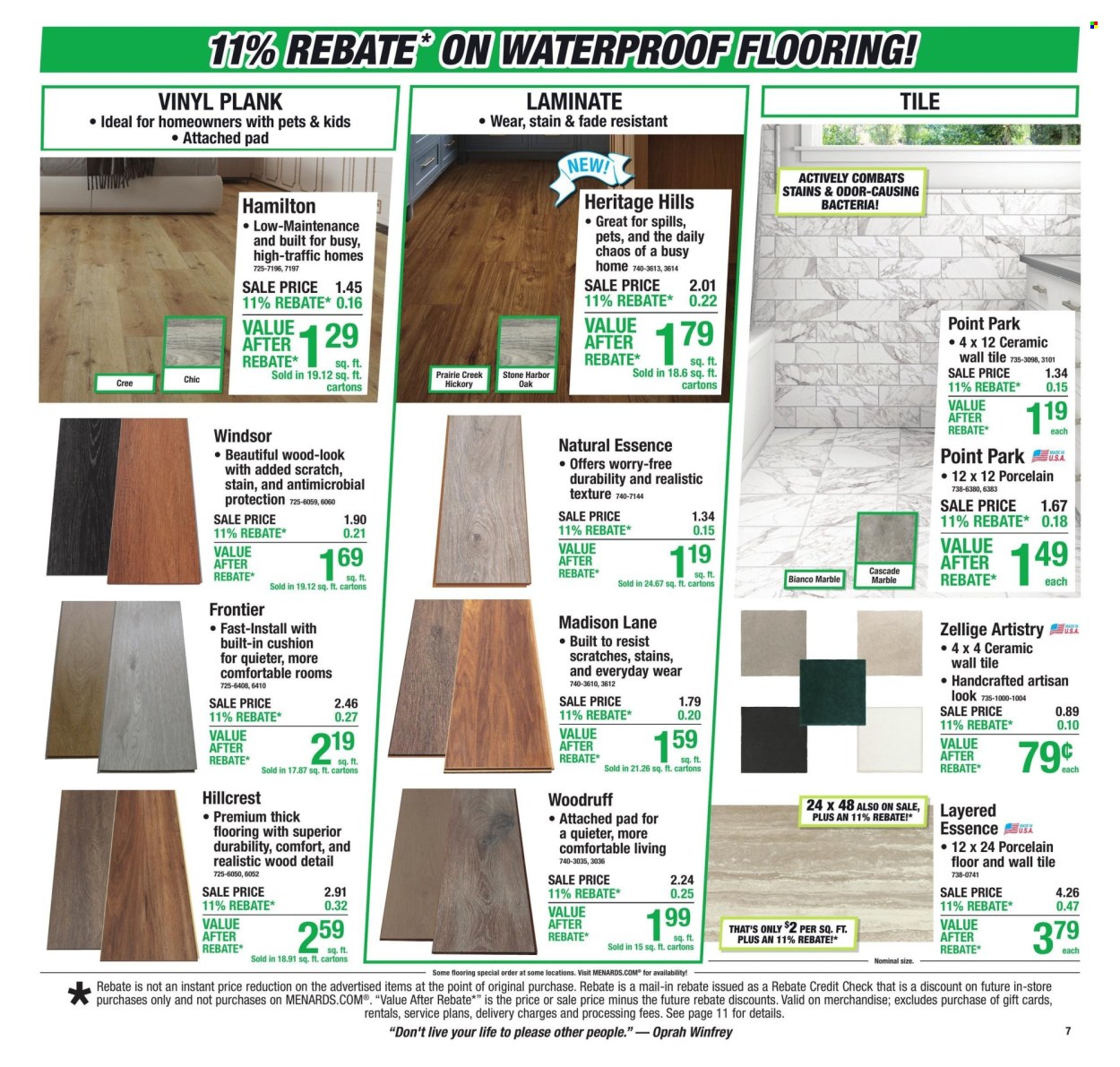 Menards ad - 07/23/2026 - 08/02/2026. Page 9