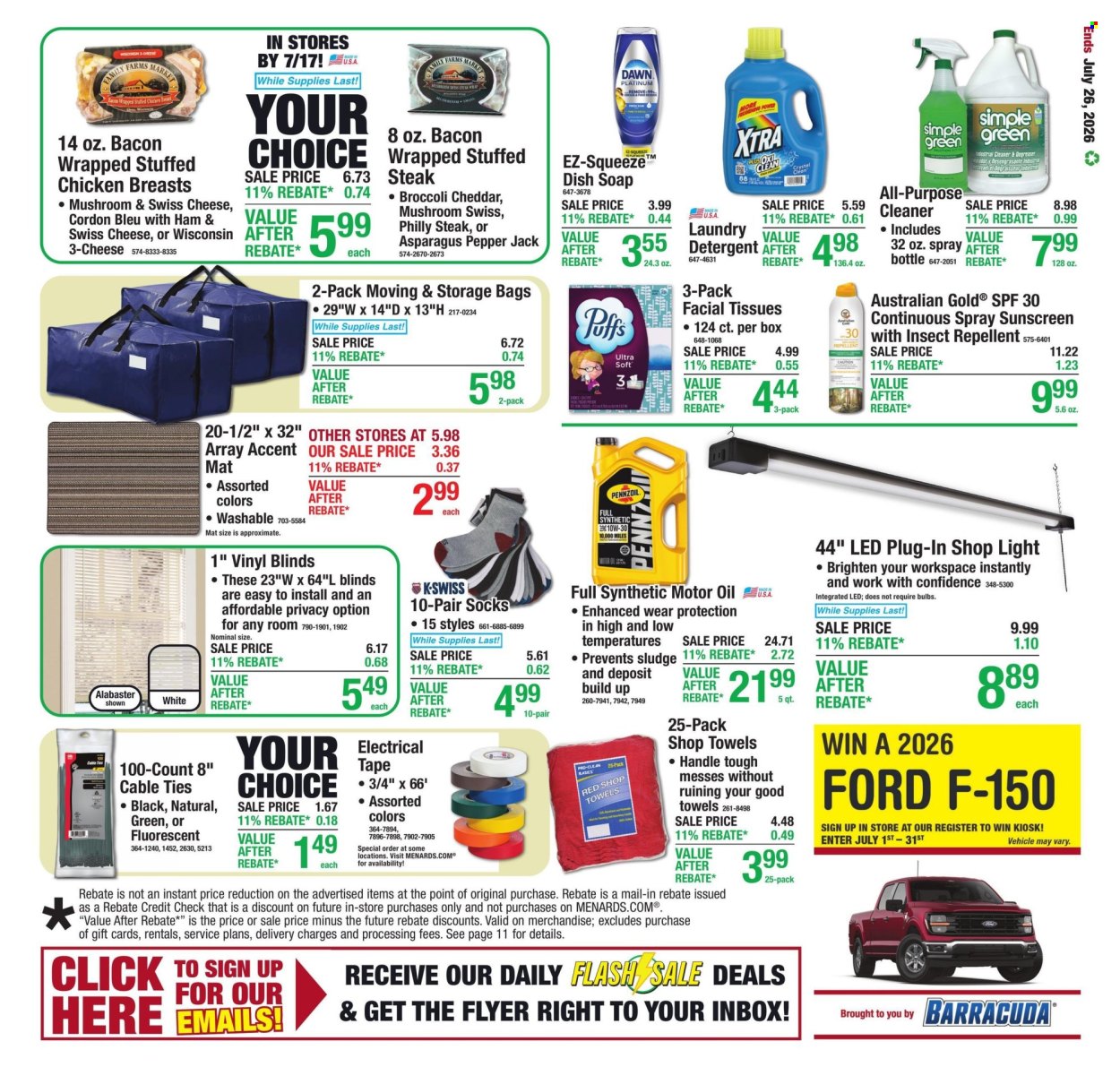 Menards ad - 07/16/2026 - 07/26/2026. Page 20