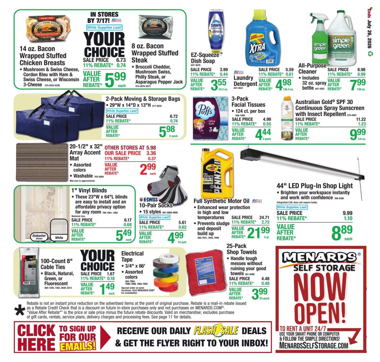 Menards ad - 07/16/2026 - 07/26/2026. Page 20