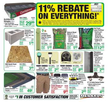 Menards Flyer - 07/16/2026 - 07/26/2026.