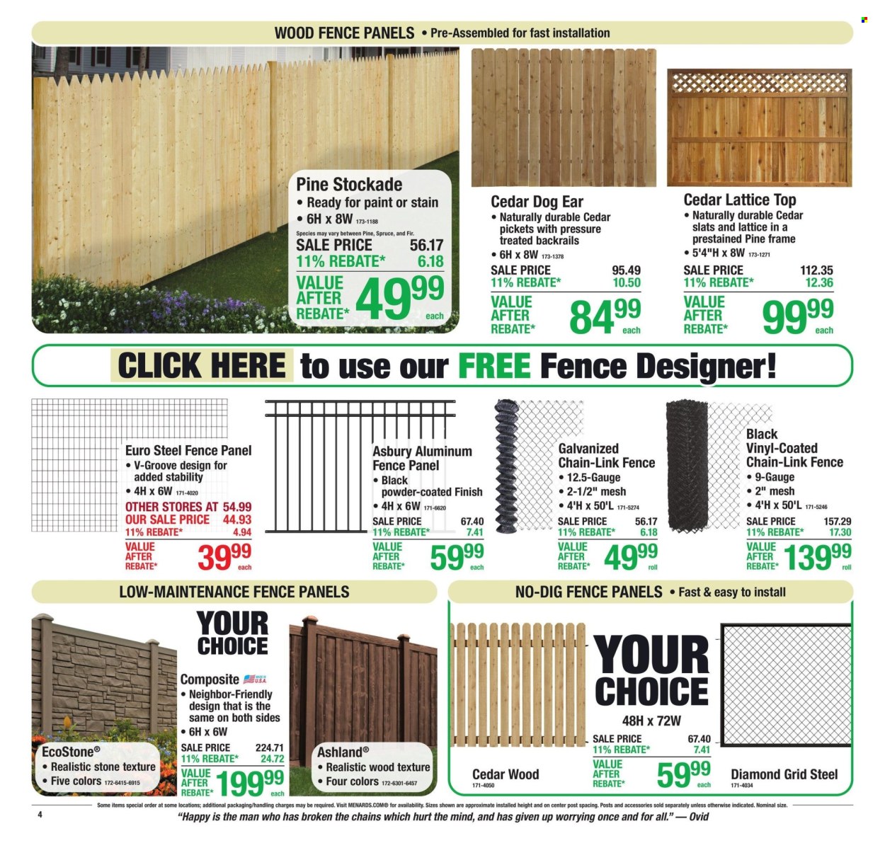 Menards ad - 07/16/2026 - 07/26/2026. Page 7