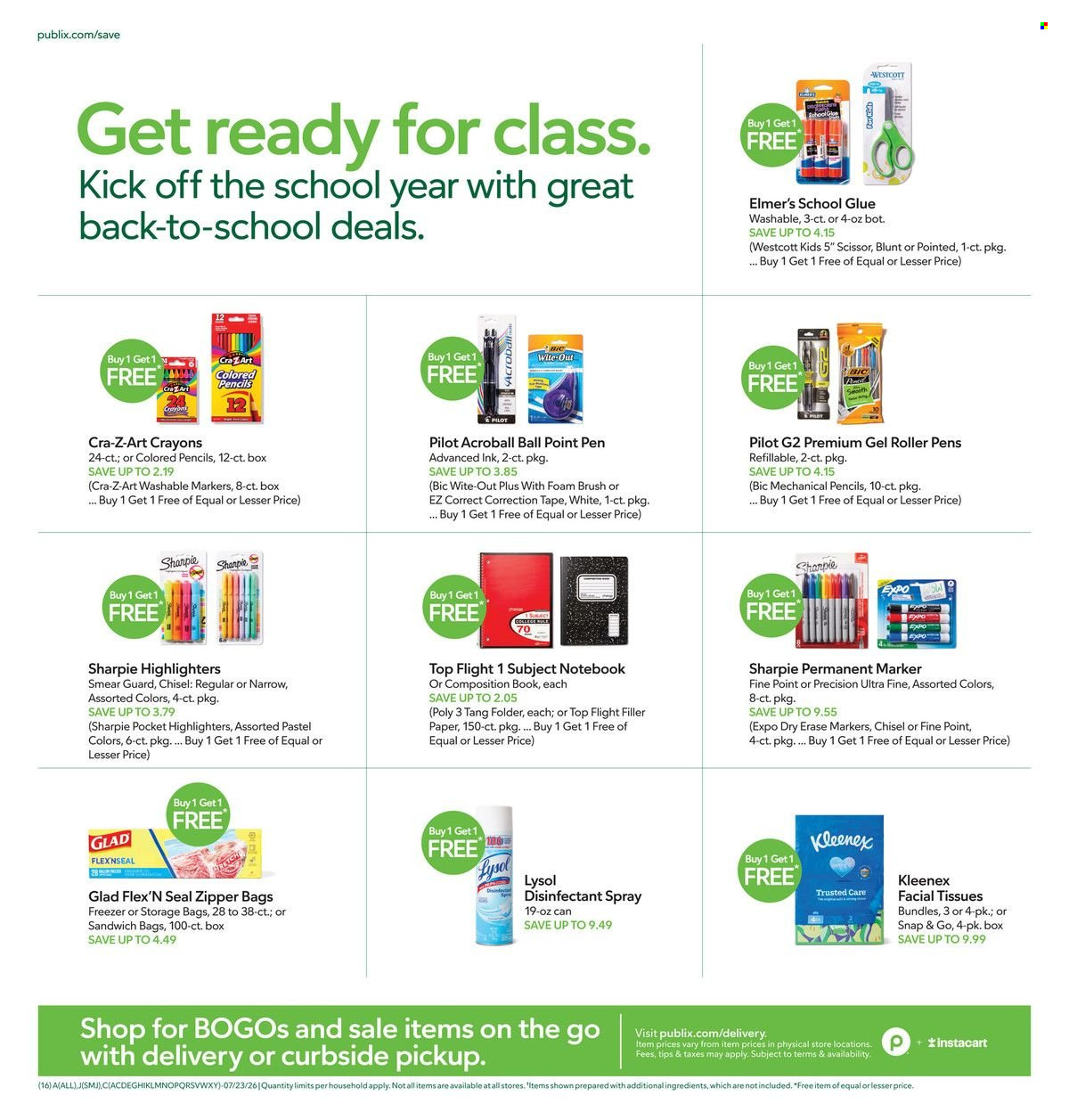 Publix ad - 07/22/2026 - 07/28/2026. Page 16