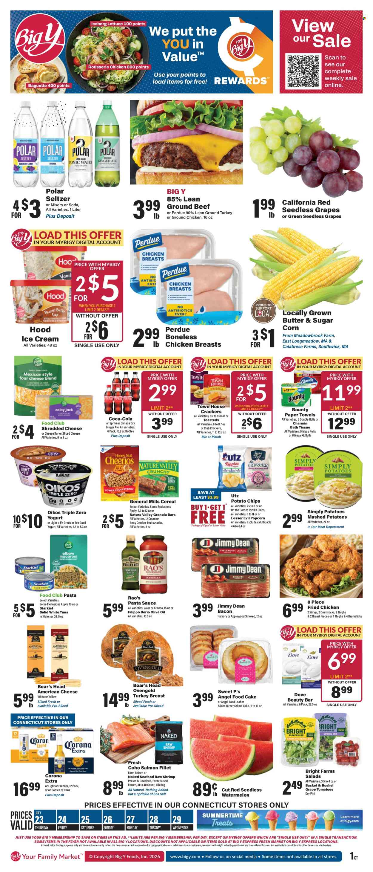 Big Y ad - 07/23/2026 - 07/29/2026. Page 1