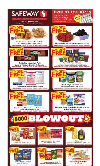 Safeway Flyer - 07/24/2026 - 07/30/2026.