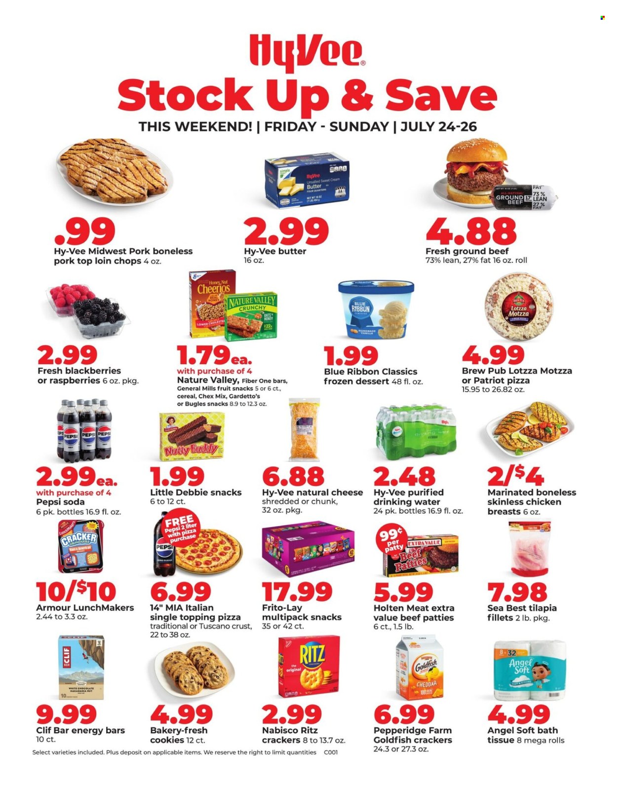 Hy-Vee ad - 07/24/2026 - 07/26/2026. Page 1