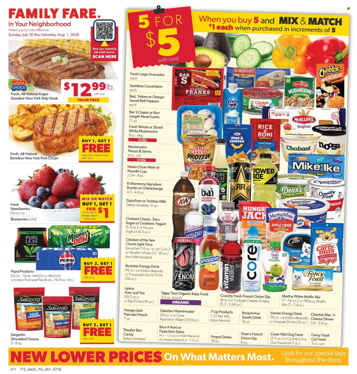 Family Fare ad - 07/26/2026 - 08/01/2026. Page 1