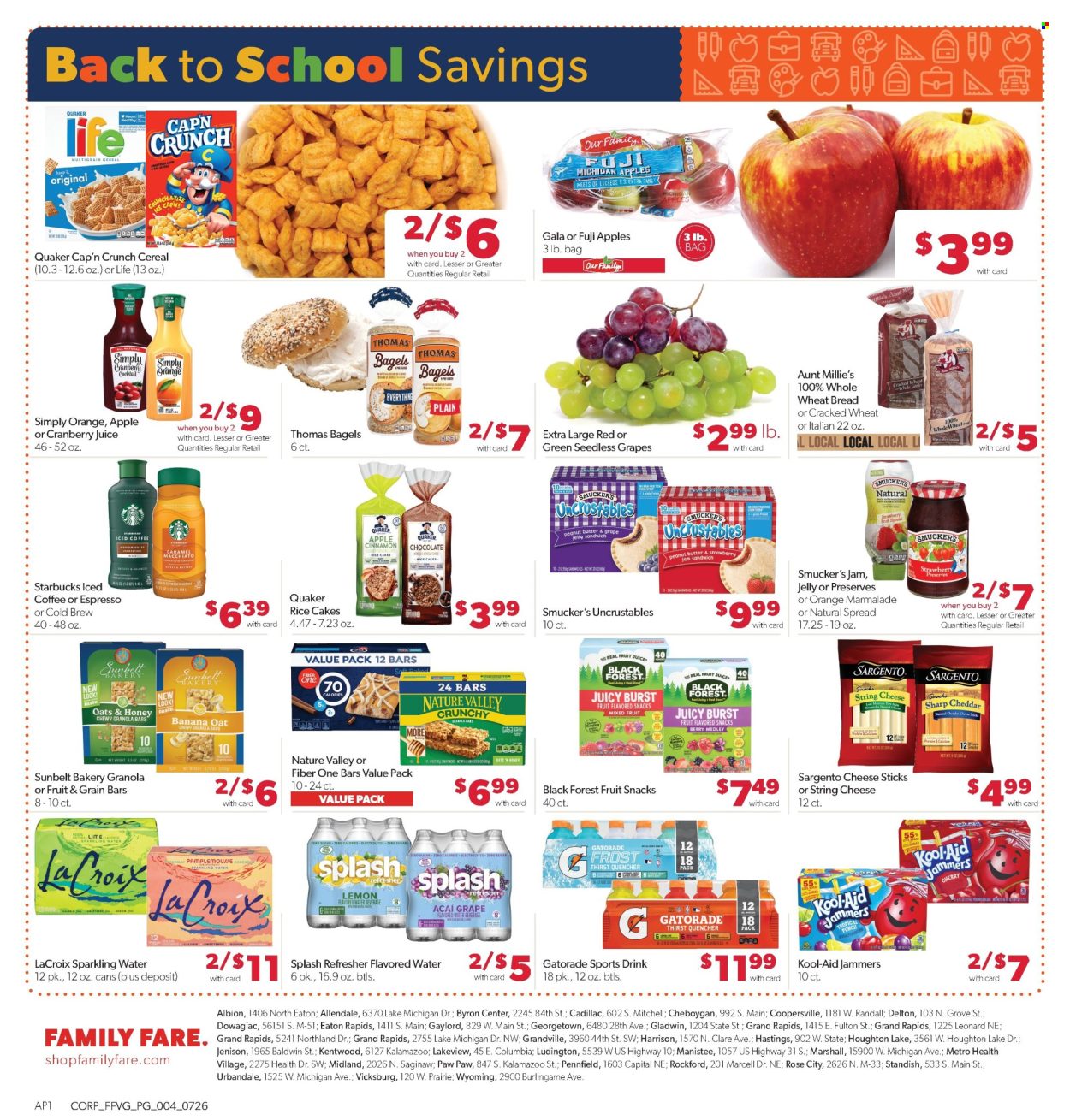 Family Fare ad - 07/26/2026 - 08/01/2026. Page 4