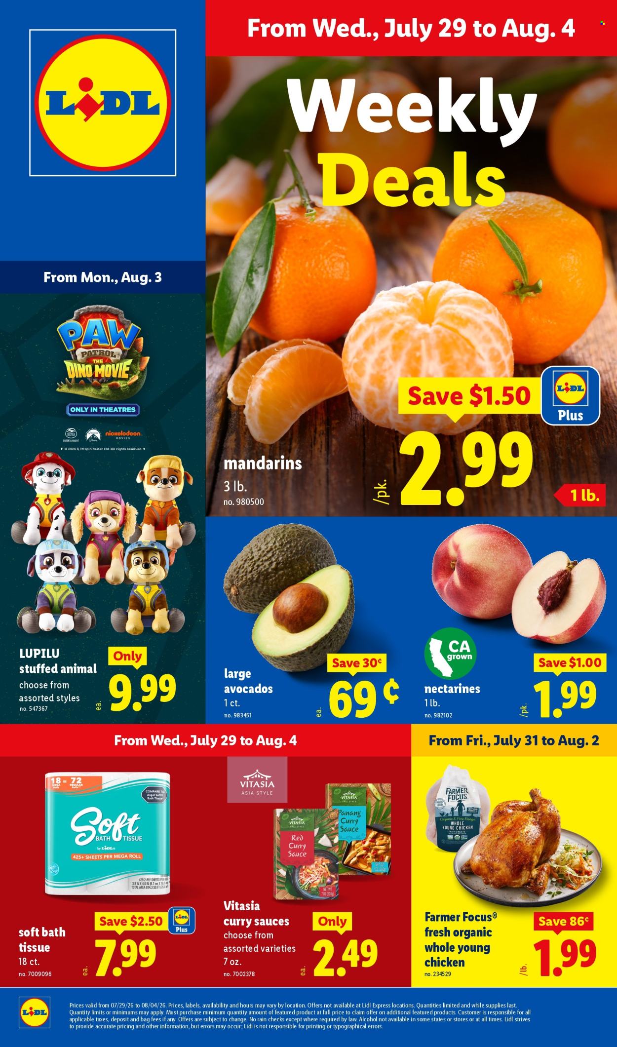 Lidl ad - 07/29/2026 - 08/04/2026. Page 1