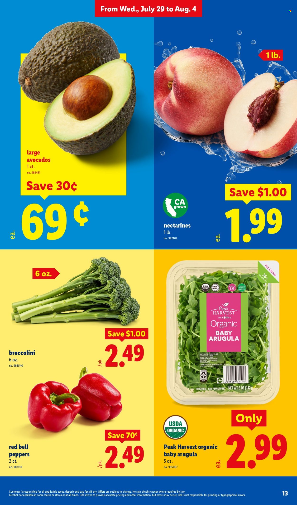 Lidl ad - 07/29/2026 - 08/04/2026. Page 13
