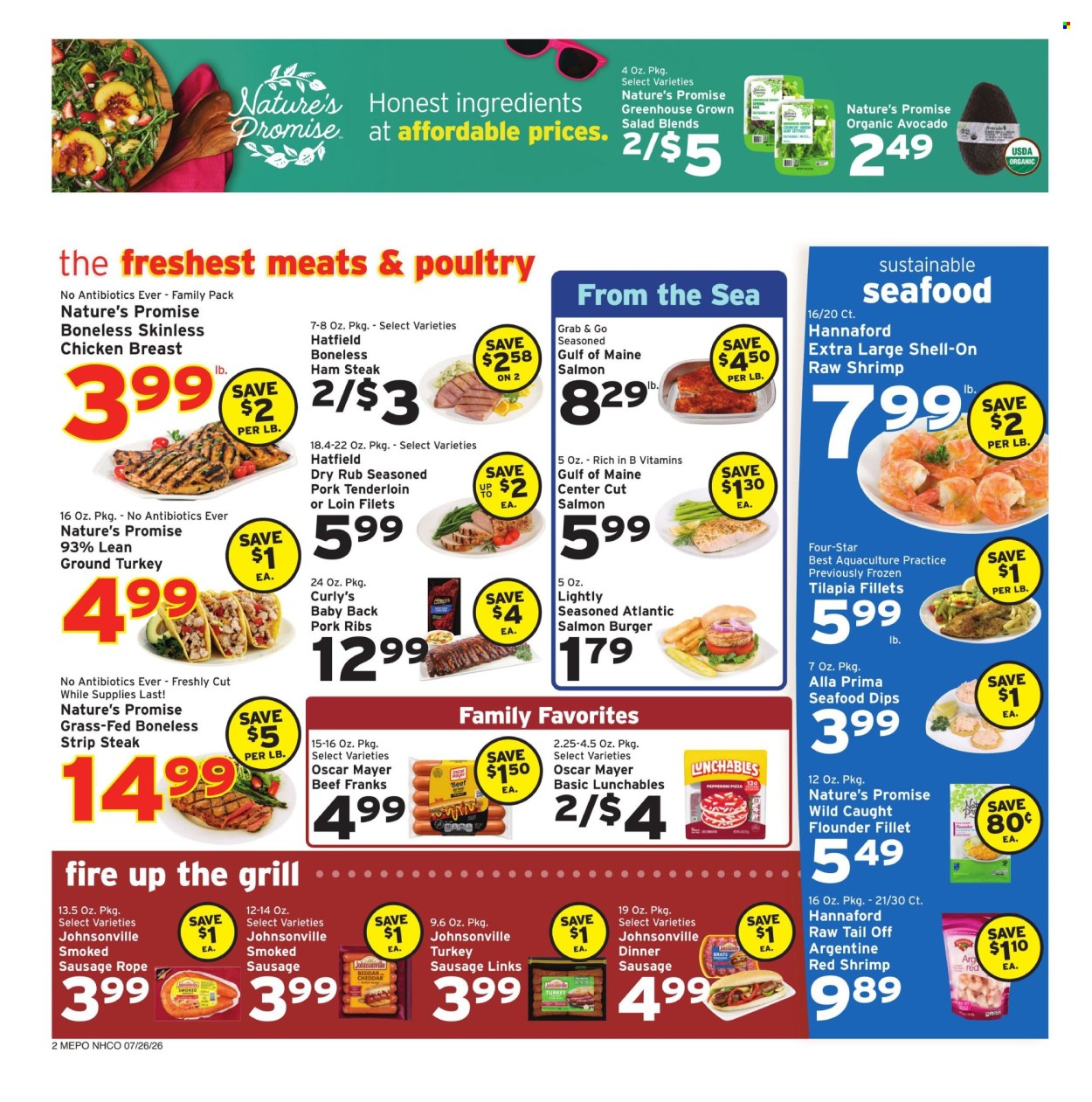 Hannaford ad - 07/26/2026 - 08/01/2026. Page 2