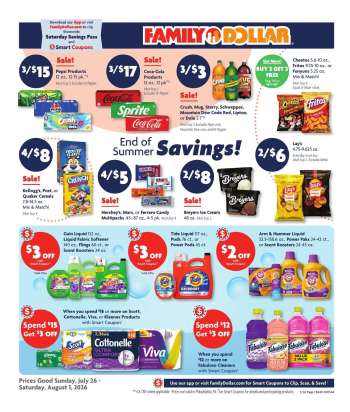 Family Dollar Flyer - 07/26/2026 - 08/01/2026.