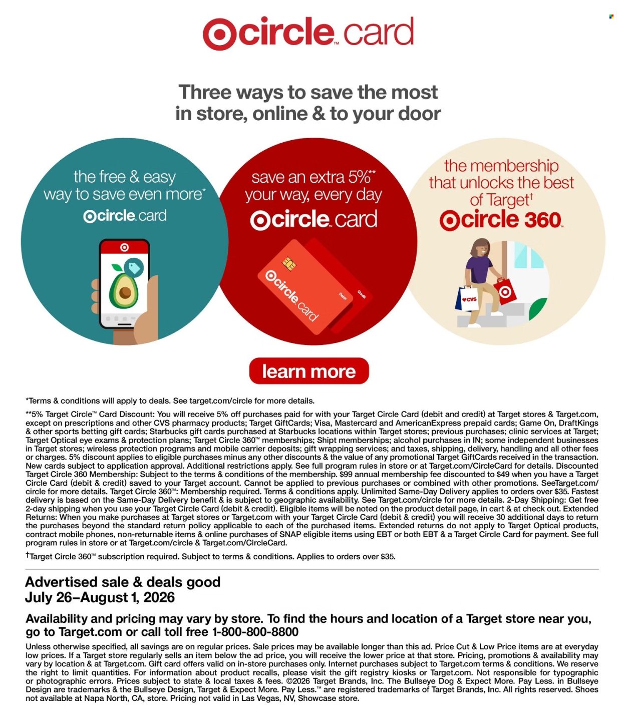 Target ad - 07/26/2026 - 08/01/2026. Page 38