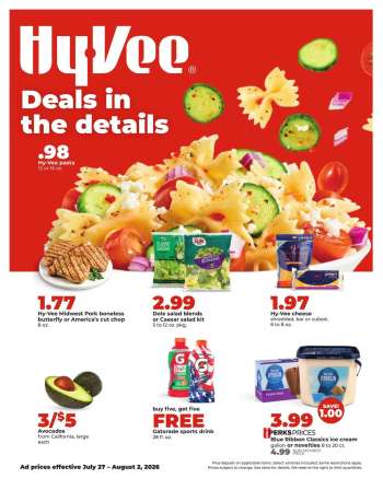 Hy-Vee Flyer - 07/27/2026 - 08/02/2026.