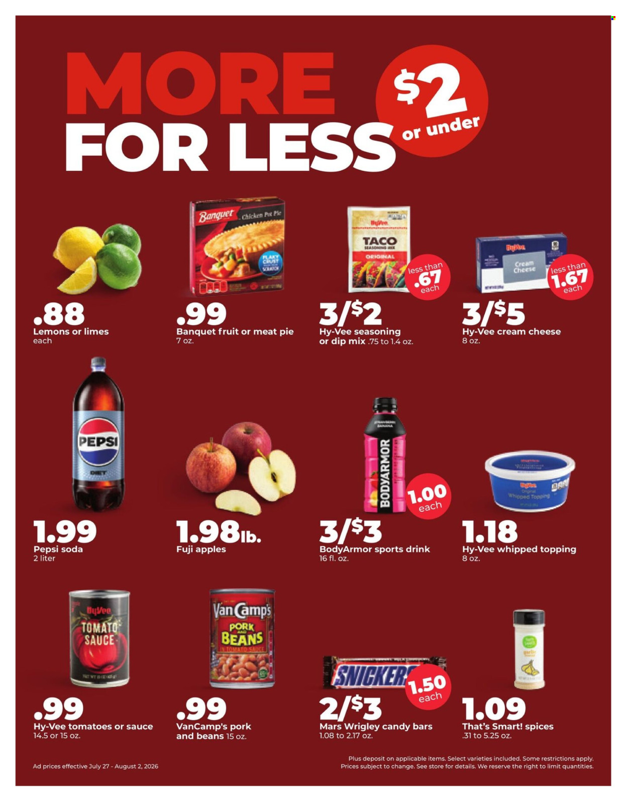 Hy-Vee ad - 07/27/2026 - 08/02/2026. Page 3