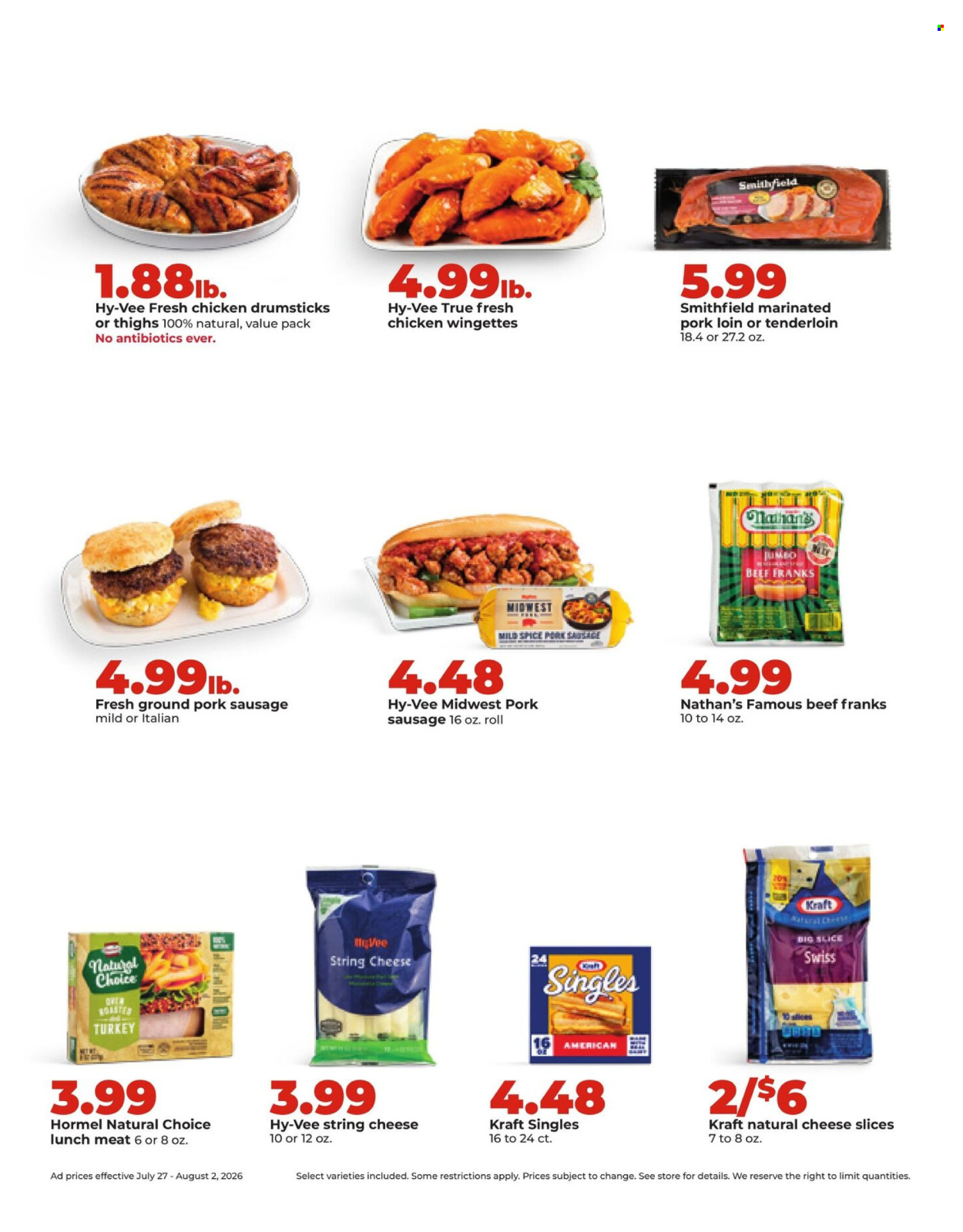Hy-Vee ad - 07/27/2026 - 08/02/2026. Page 13