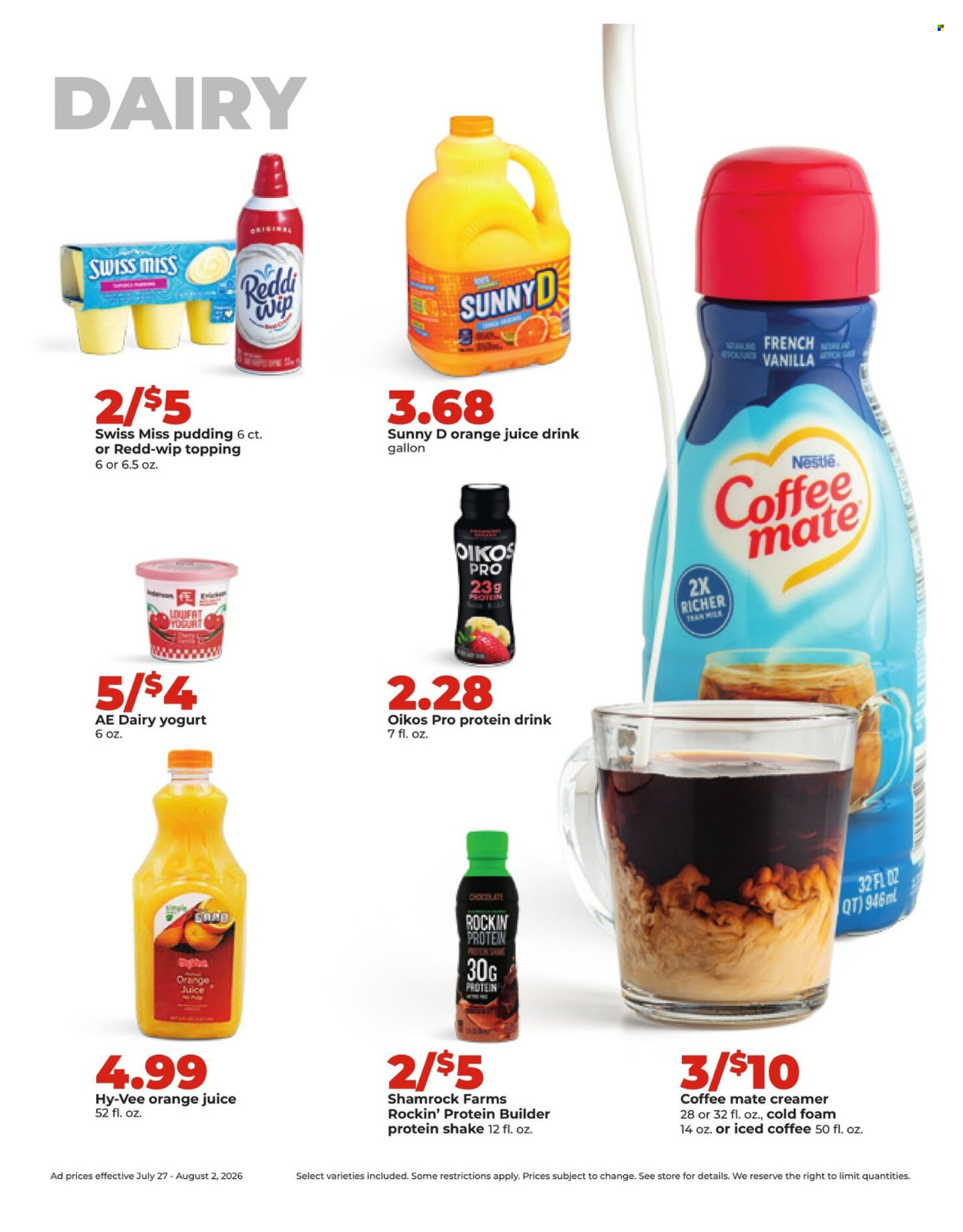 Hy-Vee ad - 07/27/2026 - 08/02/2026. Page 27