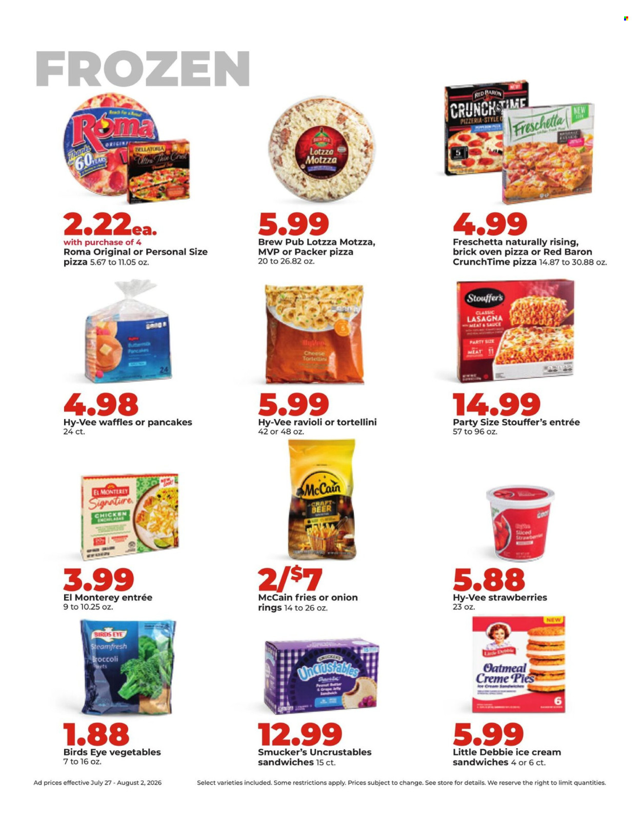 Hy-Vee ad - 07/27/2026 - 08/02/2026. Page 28