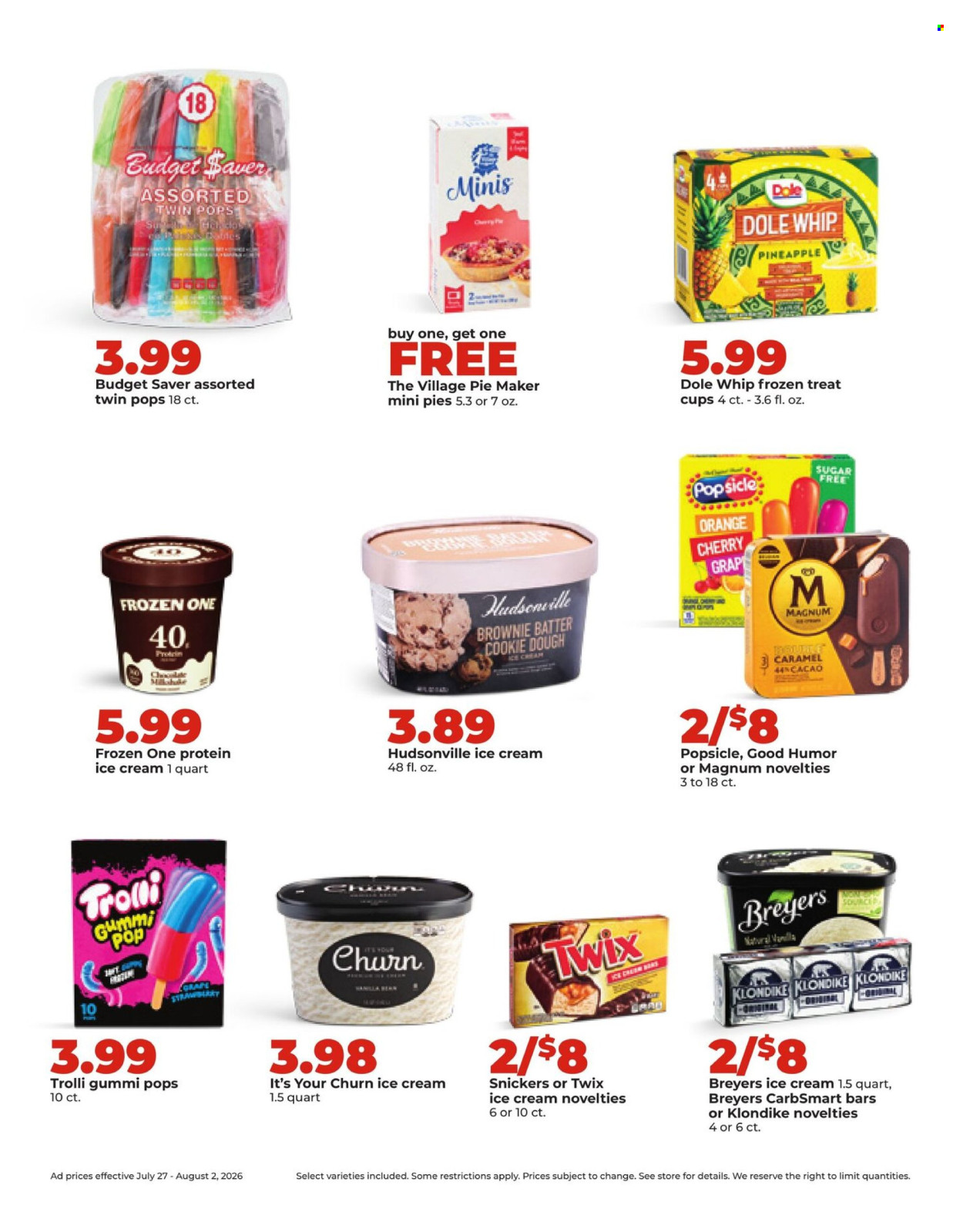 Hy-Vee ad - 07/27/2026 - 08/02/2026. Page 29