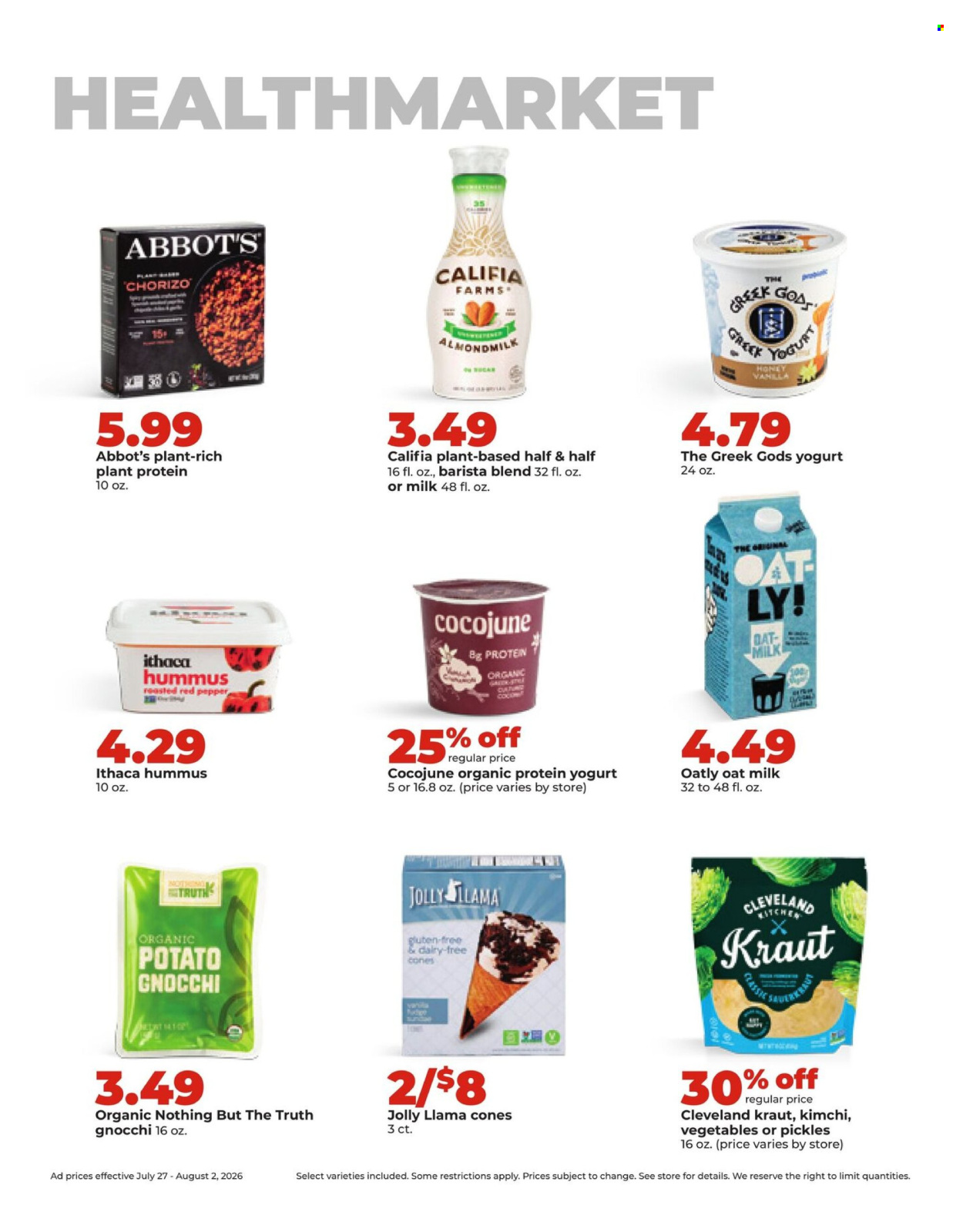 Hy-Vee ad - 07/27/2026 - 08/02/2026. Page 30
