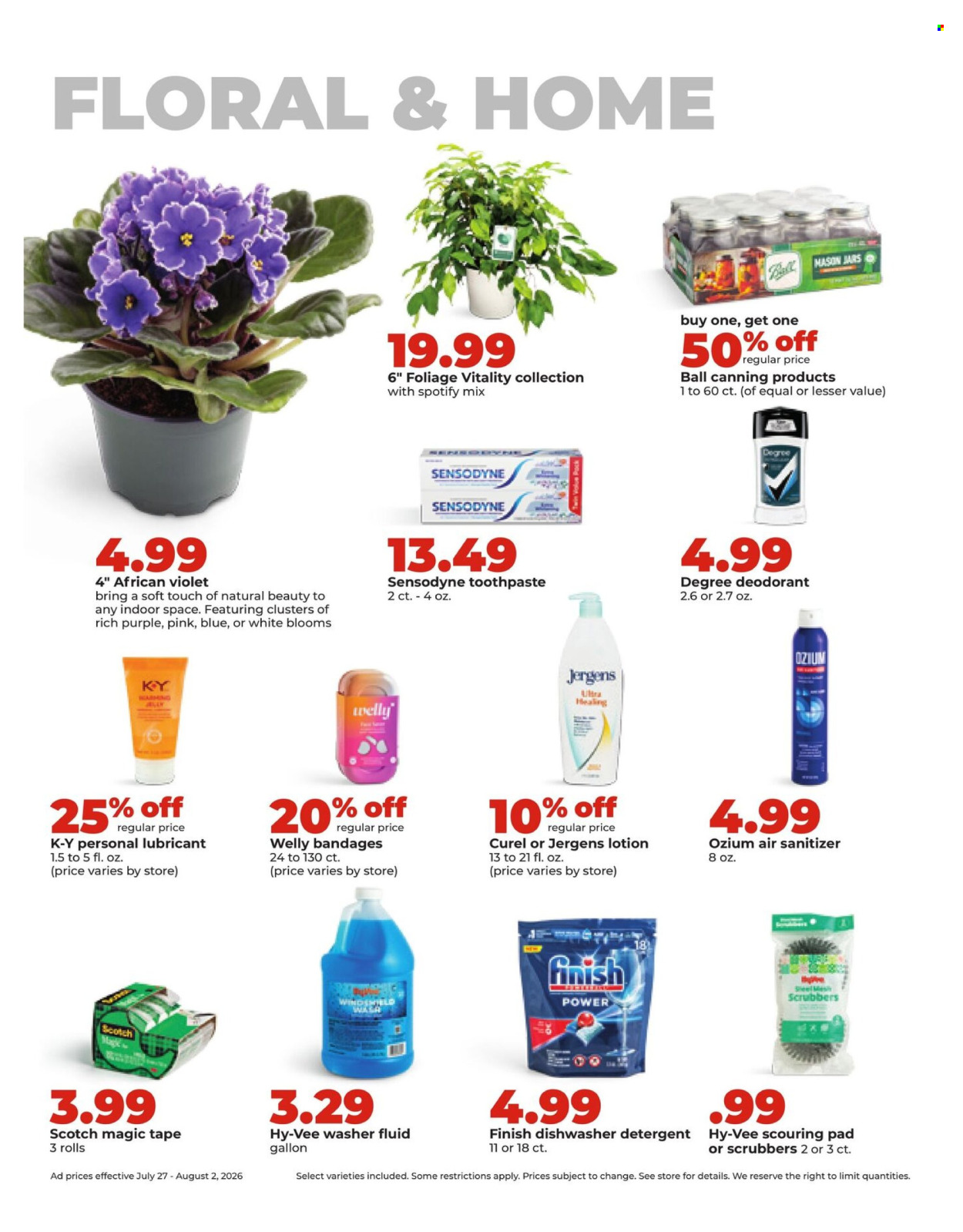 Hy-Vee ad - 07/27/2026 - 08/02/2026. Page 33
