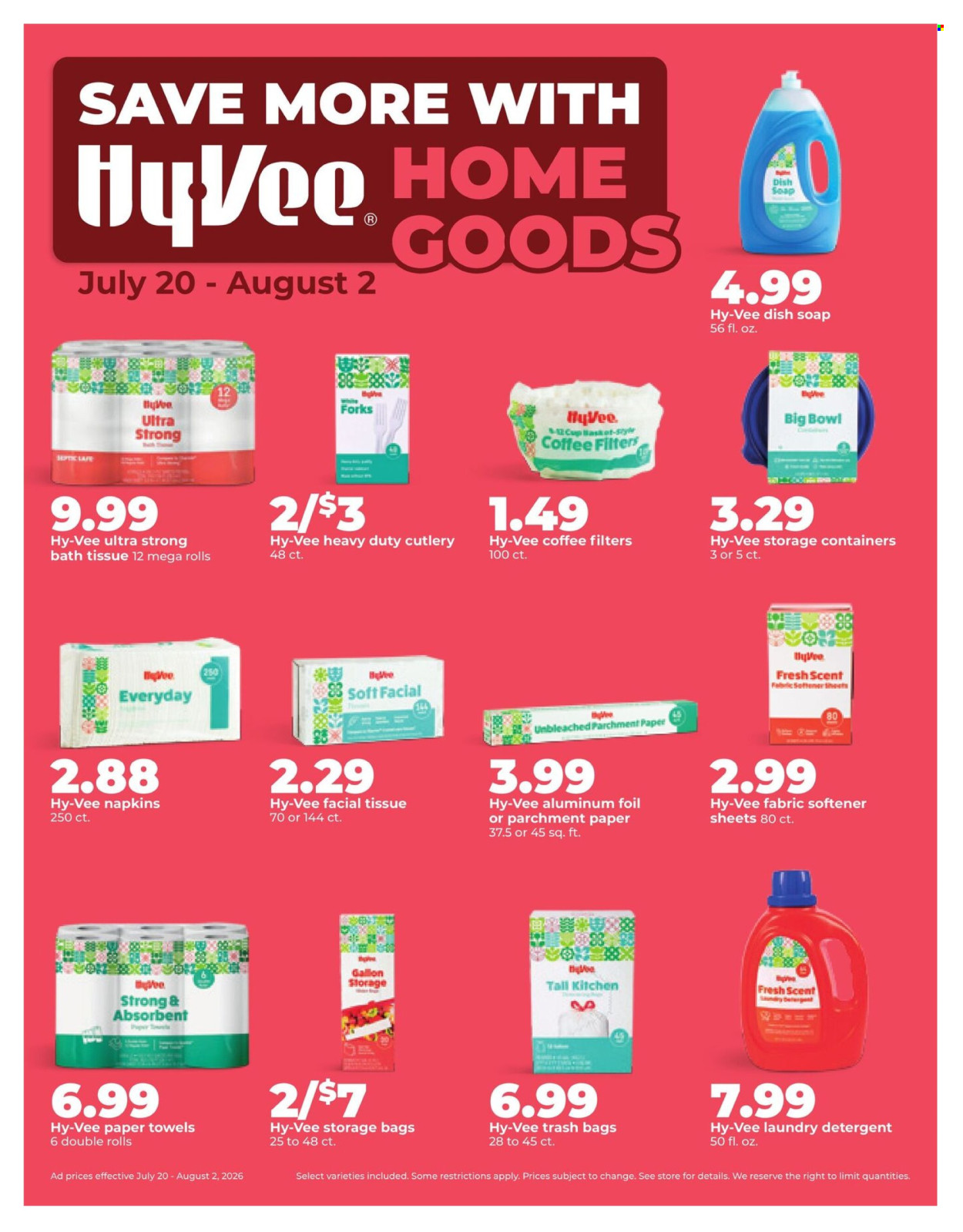 Hy-Vee ad - 07/27/2026 - 08/02/2026. Page 35