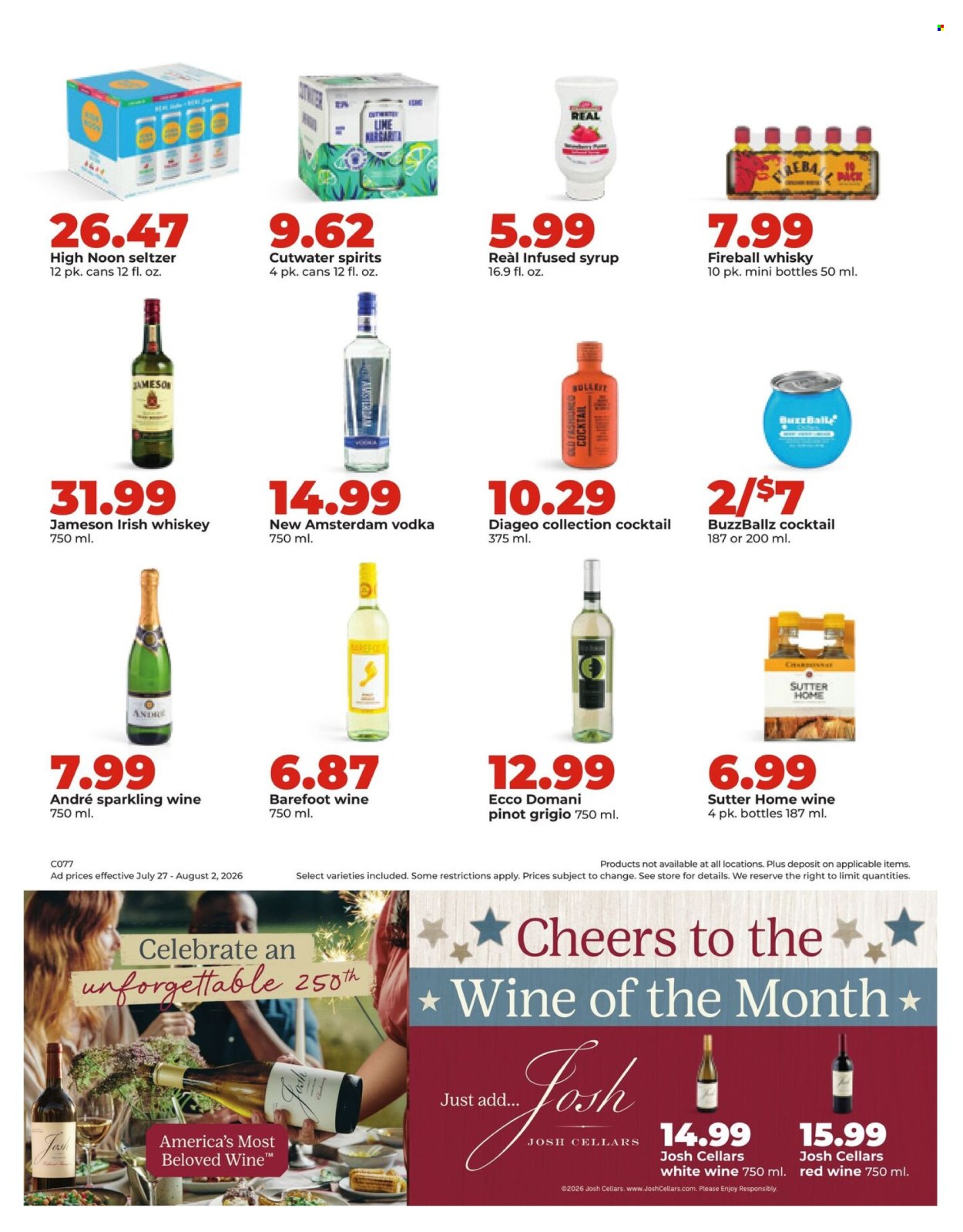 Hy-Vee ad - 07/27/2026 - 08/02/2026. Page 40