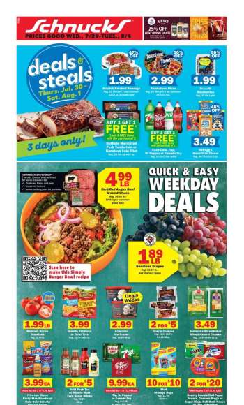 Schnucks Flyer - 07/29/2026 - 08/04/2026.