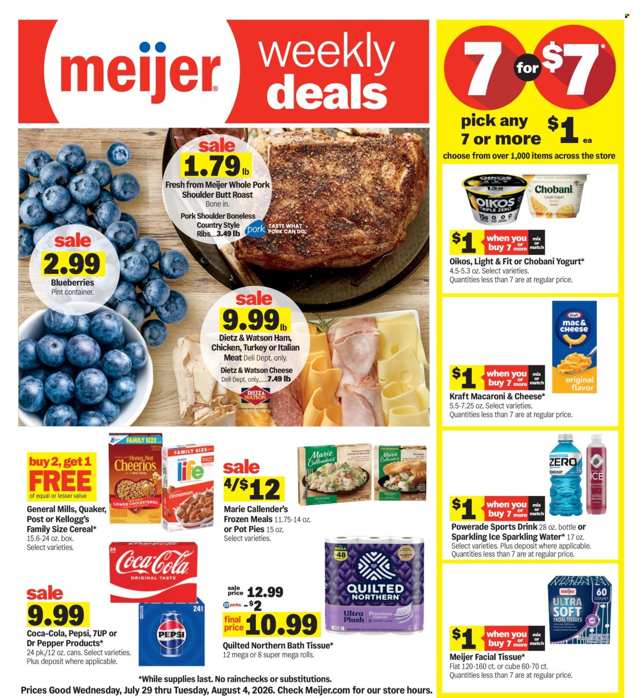 Meijer ad - 07/29/2026 - 08/04/2026. Page 1