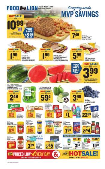 Food Lion Flyer - 07/29/2026 - 08/04/2026.
