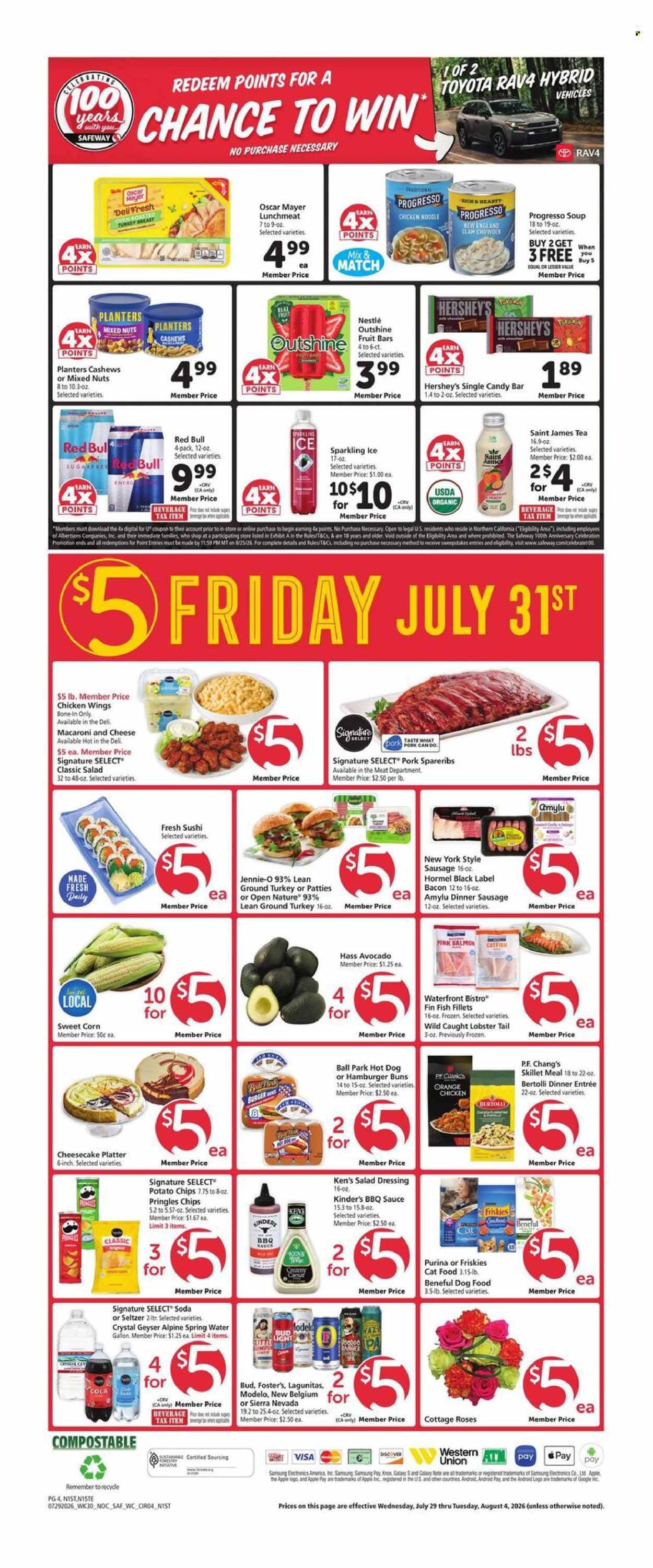 Safeway ad - 07/29/2026 - 08/04/2026. Page 4