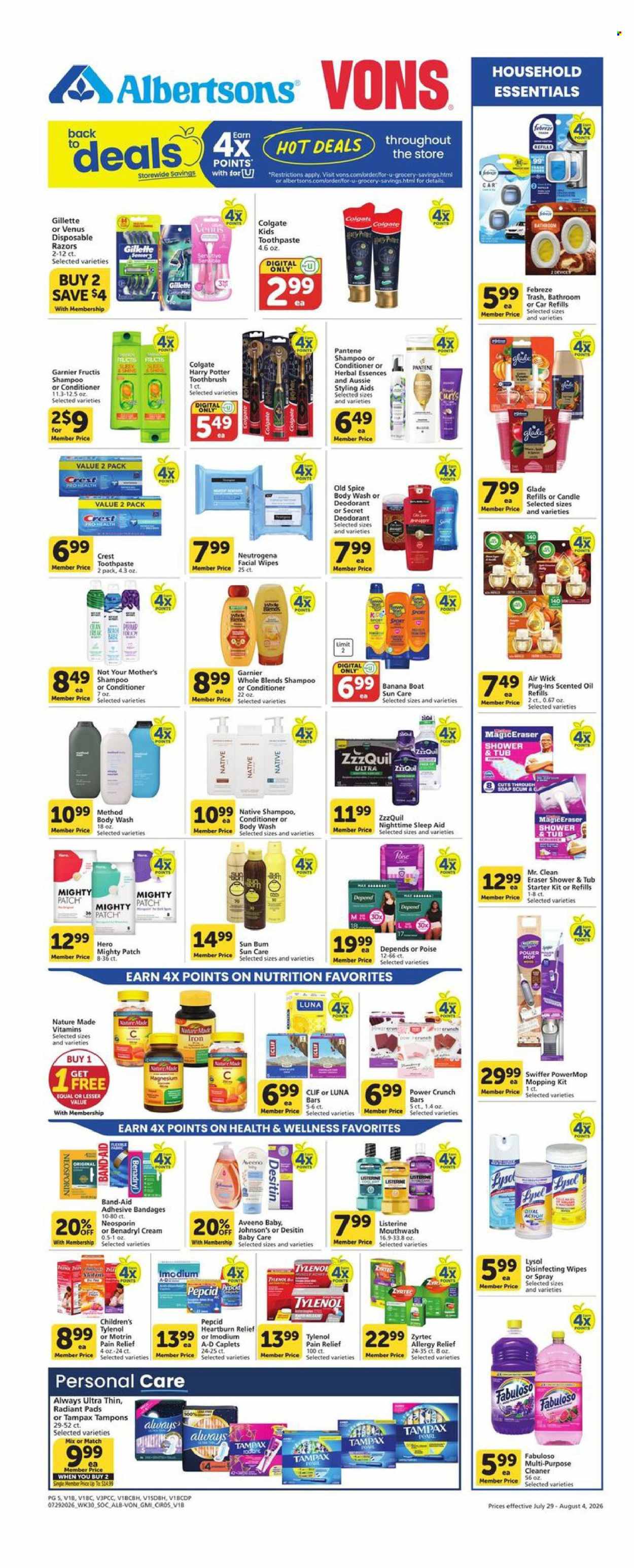 Albertsons ad - 07/29/2026 - 08/04/2026. Page 4
