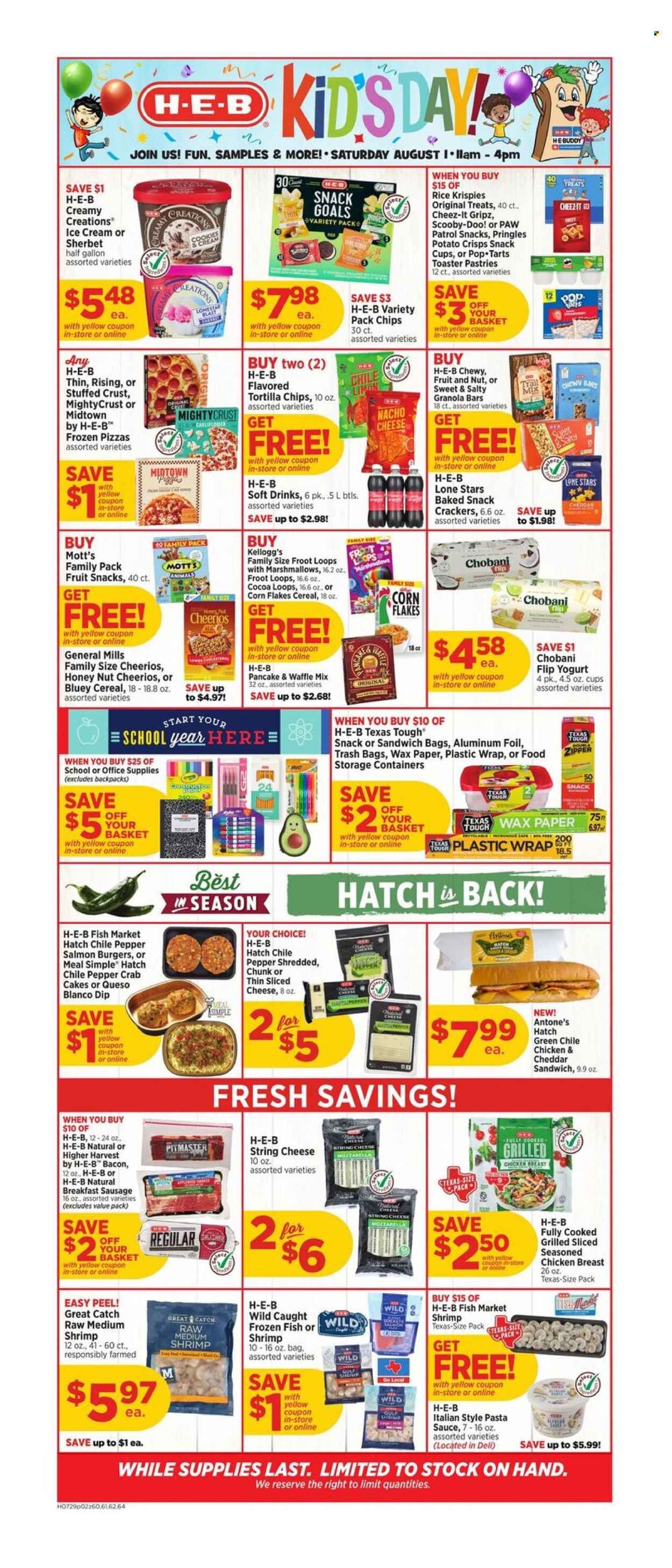 H-E-B ad - 07/29/2026 - 08/04/2026. Page 2