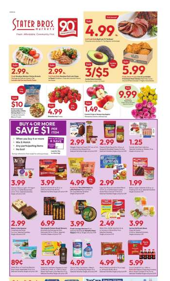 Stater Bros. Flyer - 07/29/2026 - 08/04/2026.