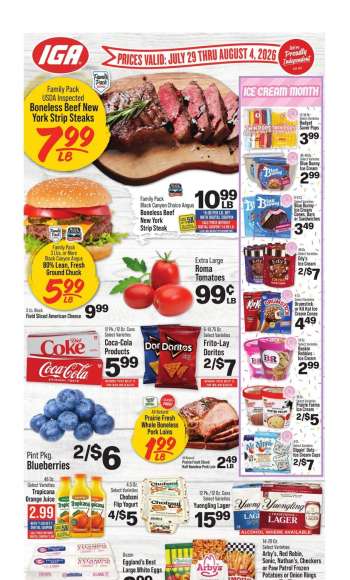 IGA Flyer - 07/29/2026 - 08/04/2026.