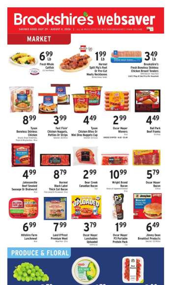 Brookshires Flyer - 07/29/2026 - 08/04/2026.