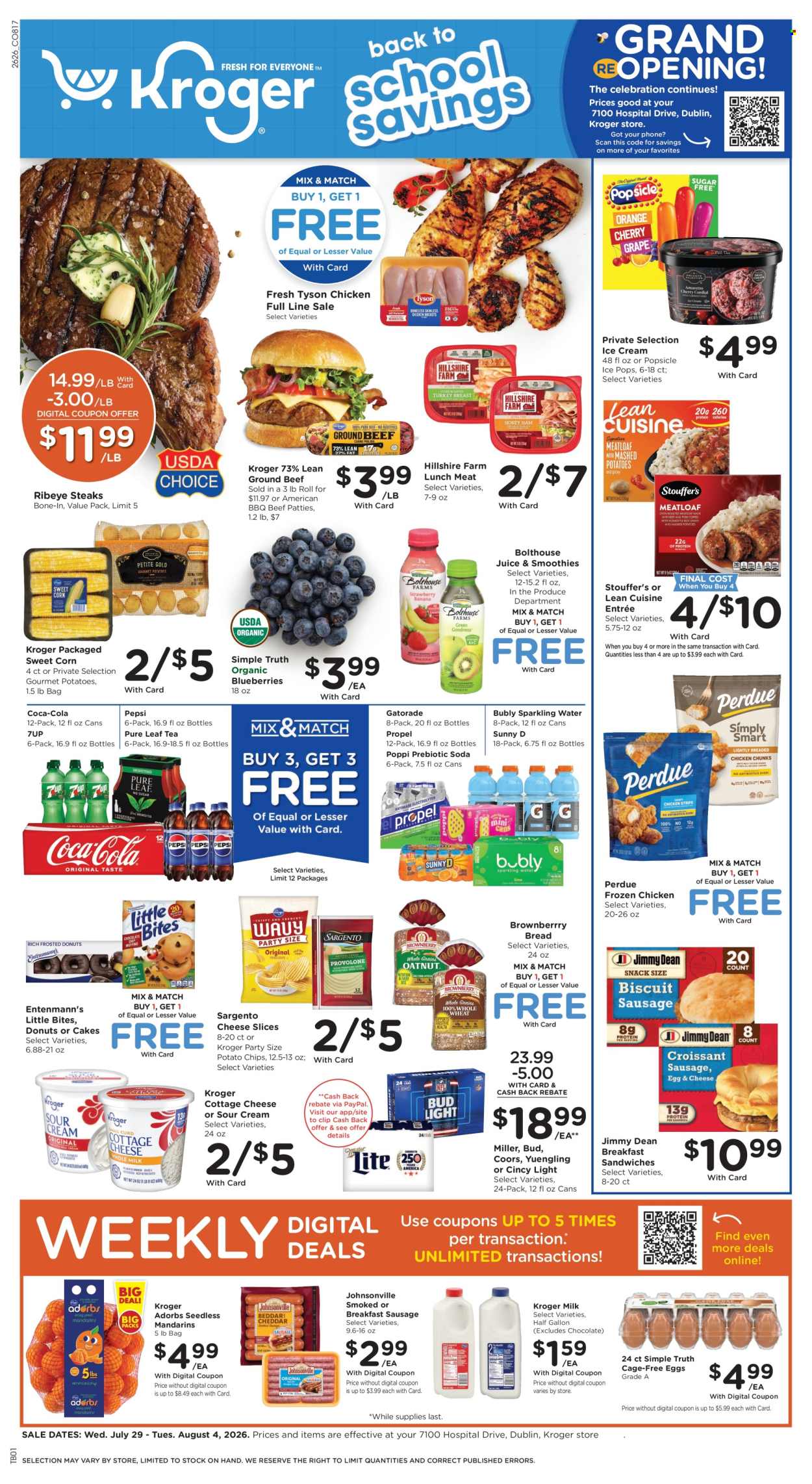 Kroger ad - 07/29/2026 - 08/04/2026. Page 1