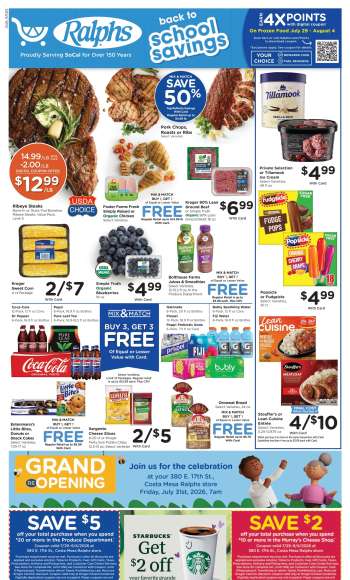 Ralphs Flyer - 07/29/2026 - 08/04/2026.