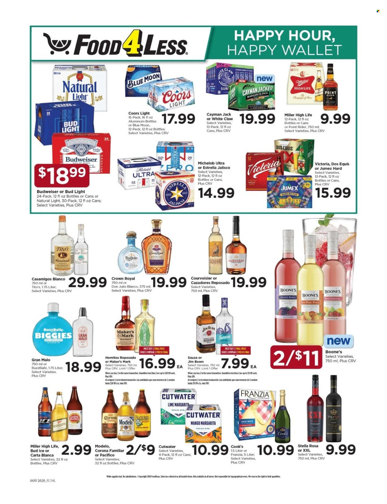Food 4 Less ad - 07/29/2026 - 08/04/2026. Page 8