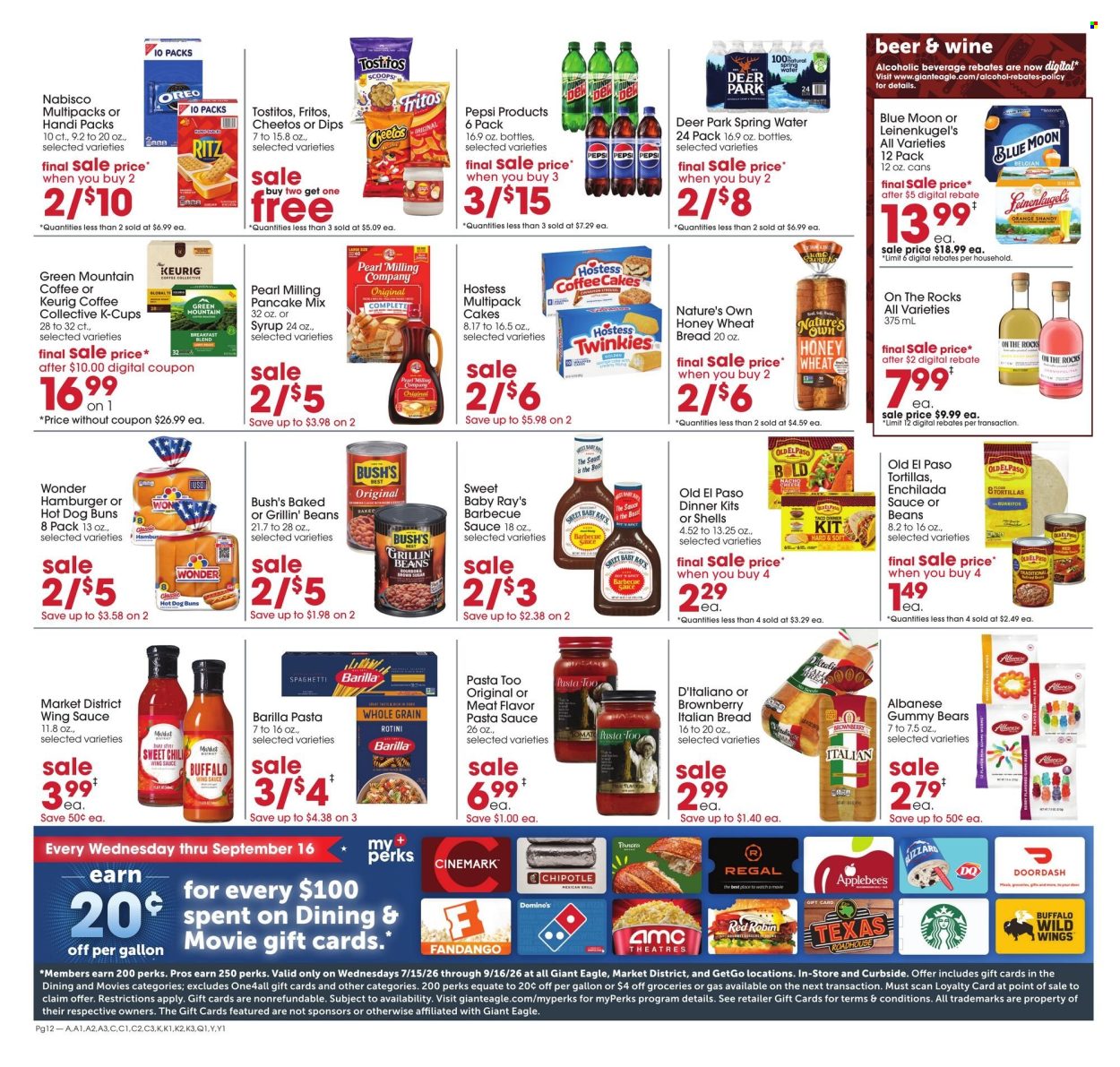 Giant Eagle ad - 07/30/2026 - 08/05/2026. Page 12