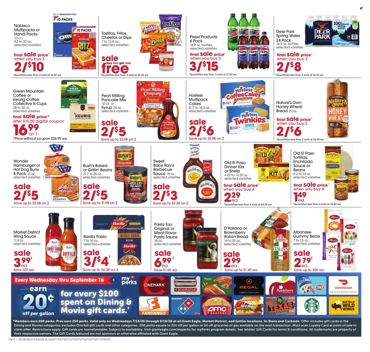 Giant Eagle ad - 07/30/2026 - 08/05/2026. Page 12