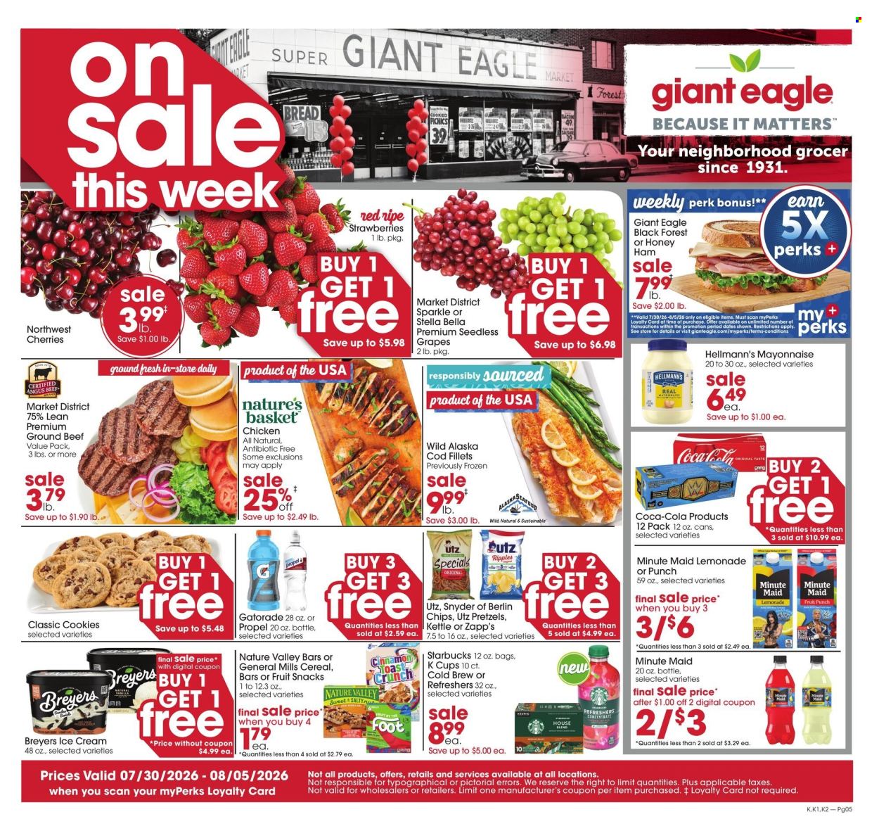 Giant Eagle ad - 07/30/2026 - 08/05/2026. Page 5