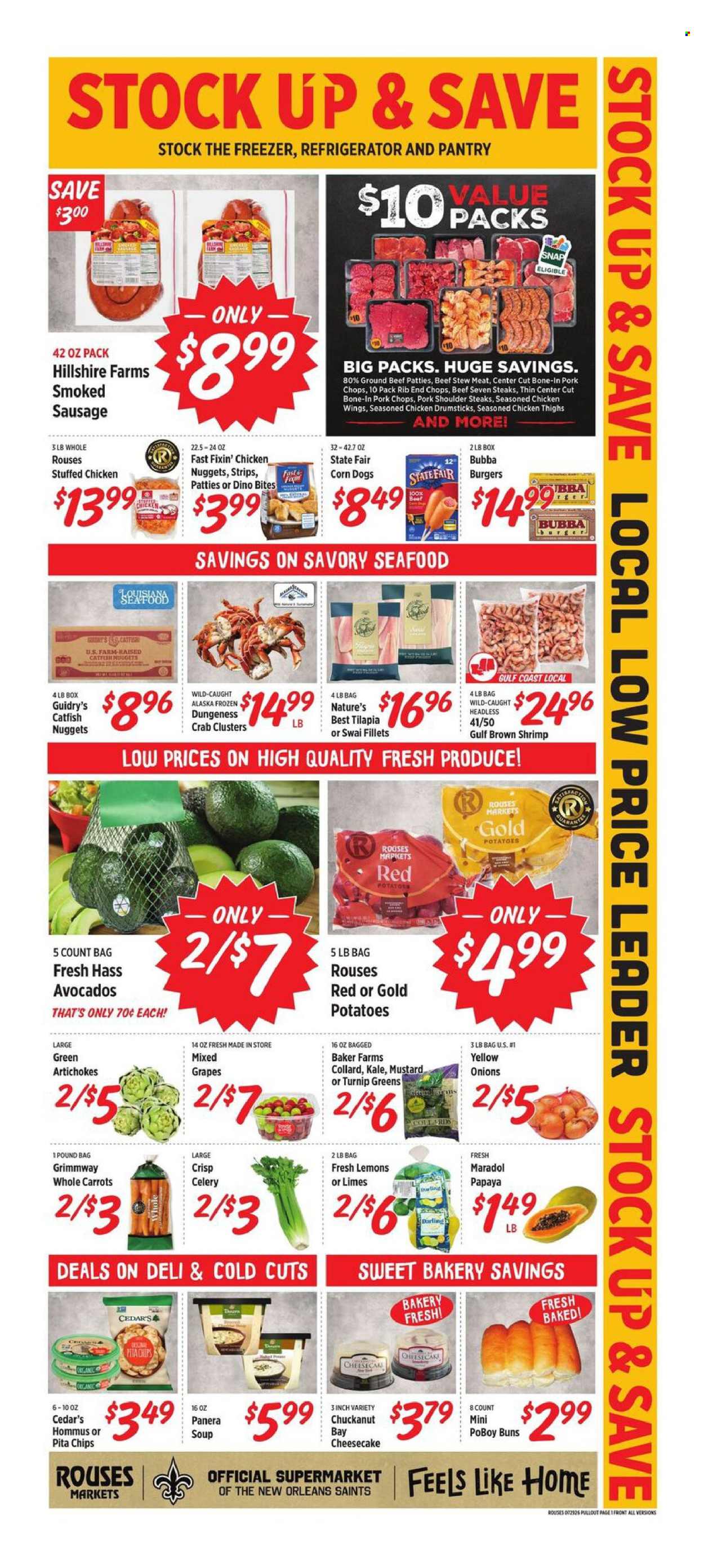 Rouses Markets ad - 07/29/2026 - 08/05/2026. Page 3