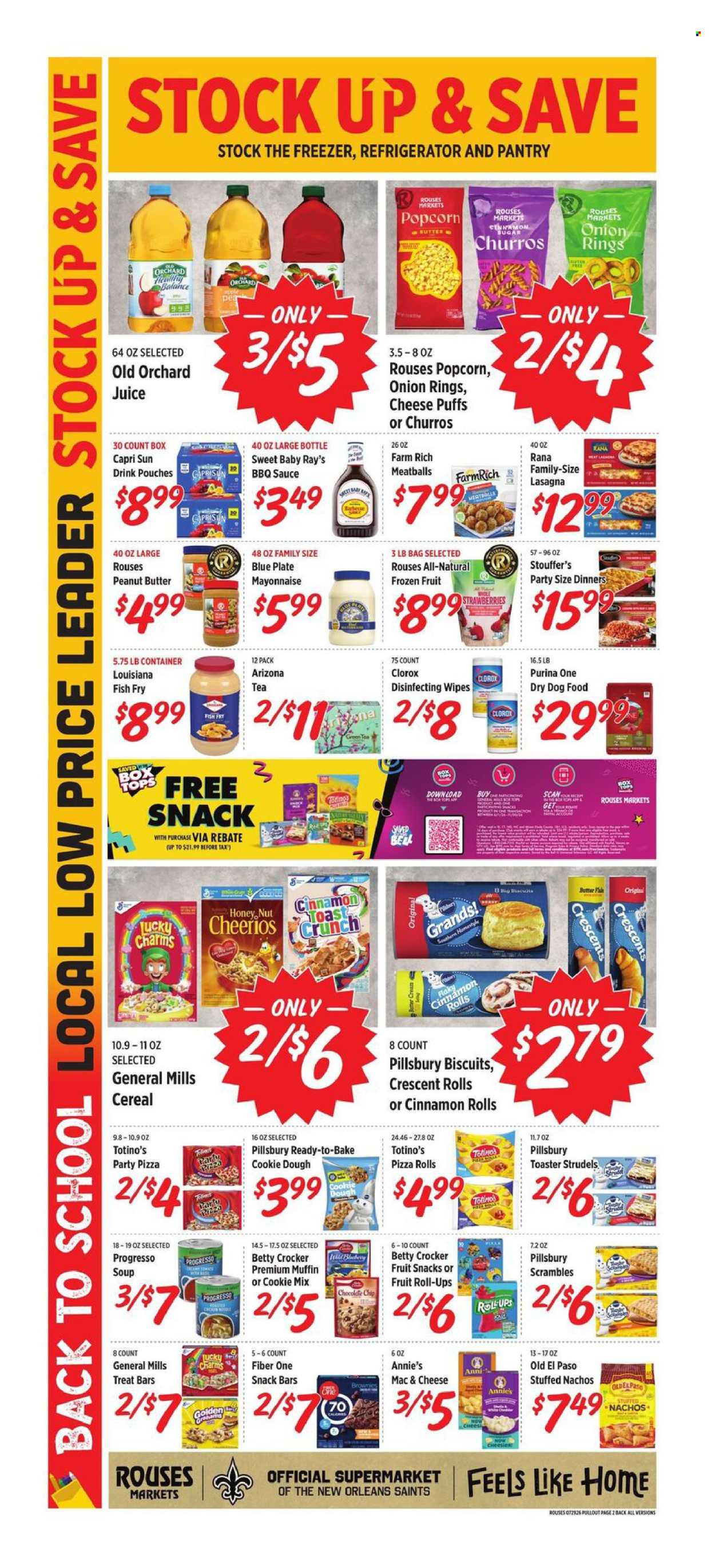 Rouses Markets ad - 07/29/2026 - 08/05/2026. Page 4