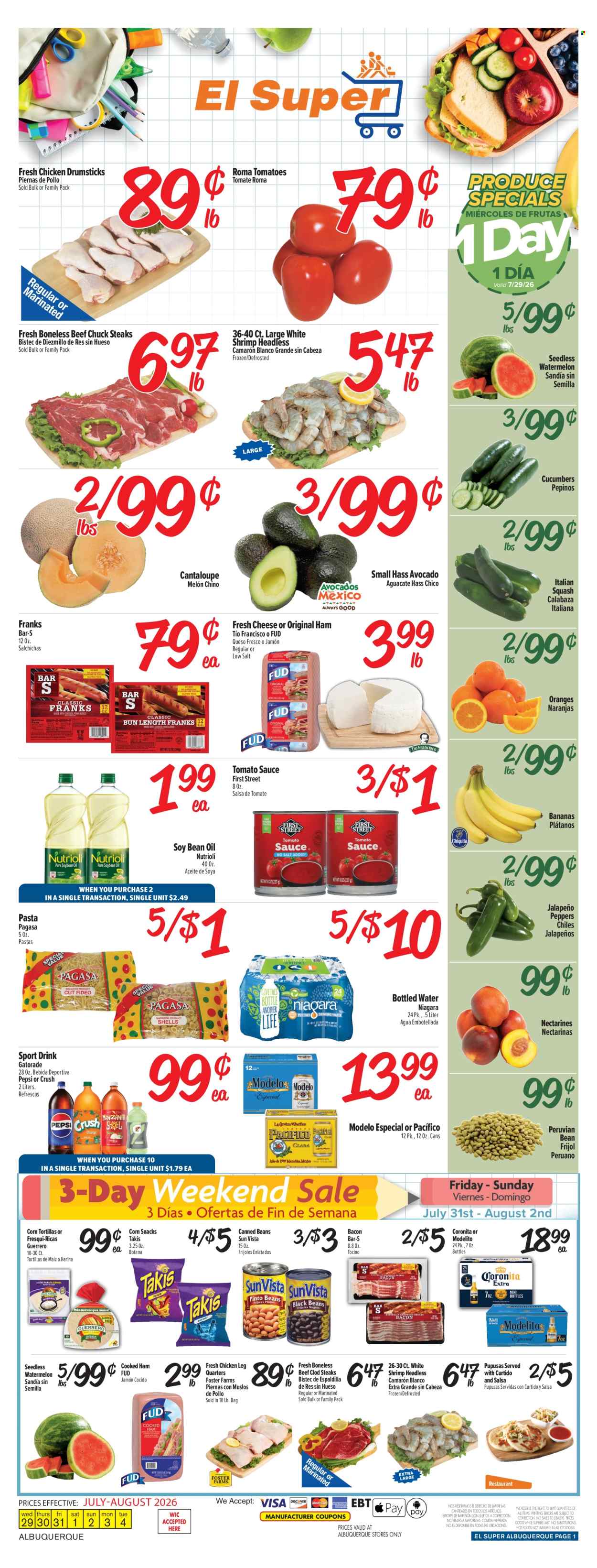 El Super ad - 07/29/2026 - 08/04/2026. Page 1