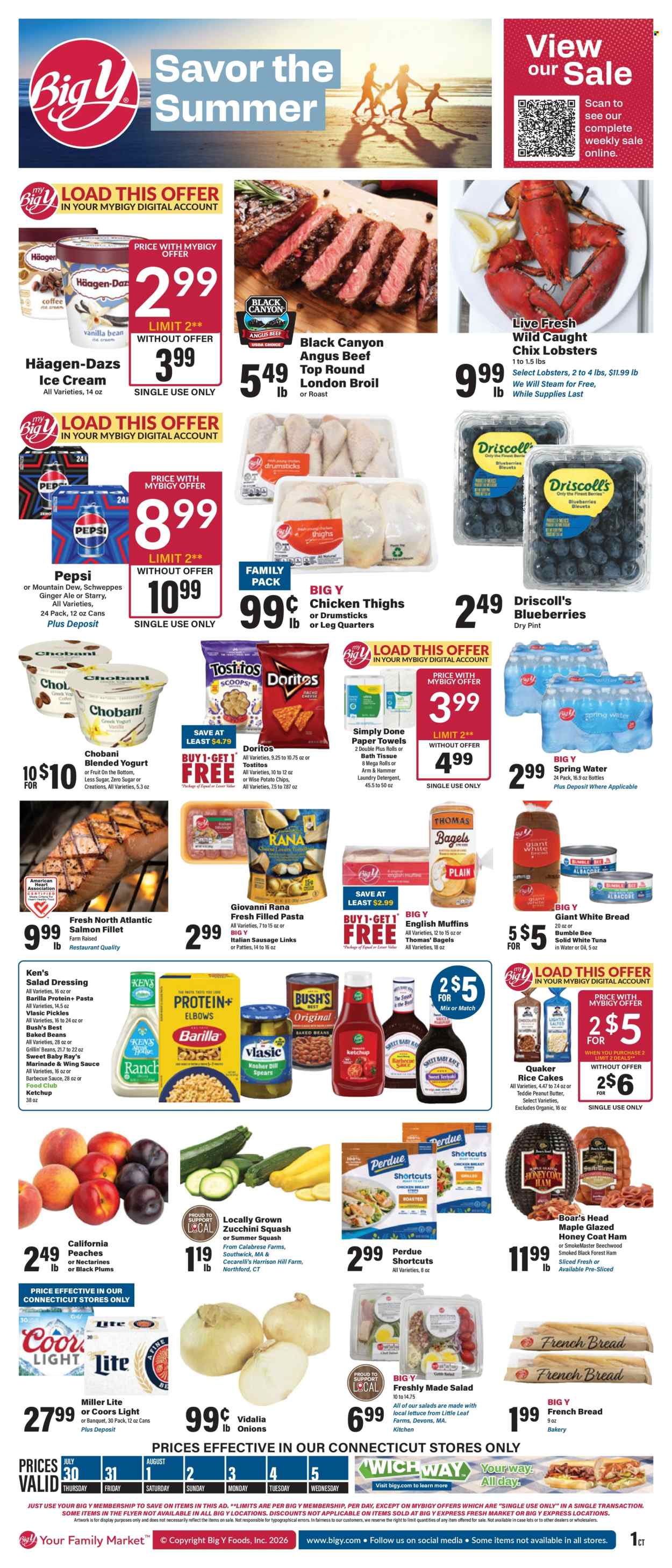 Big Y ad - 07/30/2026 - 08/05/2026. Page 1