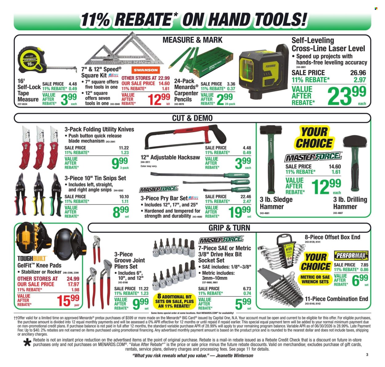 Menards ad - 07/30/2026 - 08/09/2026. Page 4